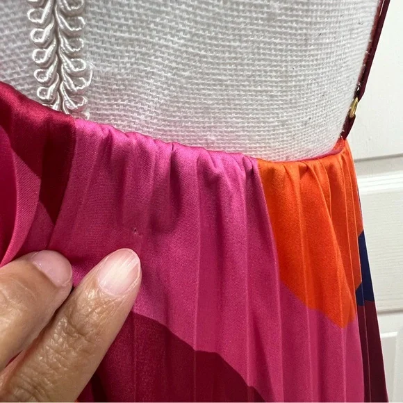 Anthropologie Hutch Tiered High-Low Pleated Dress Size S NWT - Picture 16 of 16